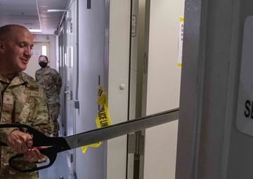 Al Udeid Air Base Security Forces Receive New Training Tool