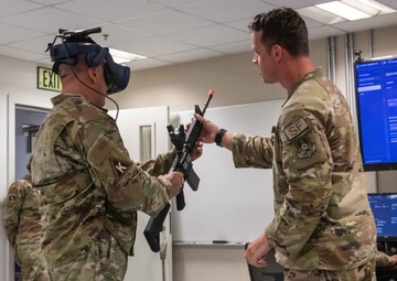 Al Udeid Air Base Security Forces Receive New Training Tool