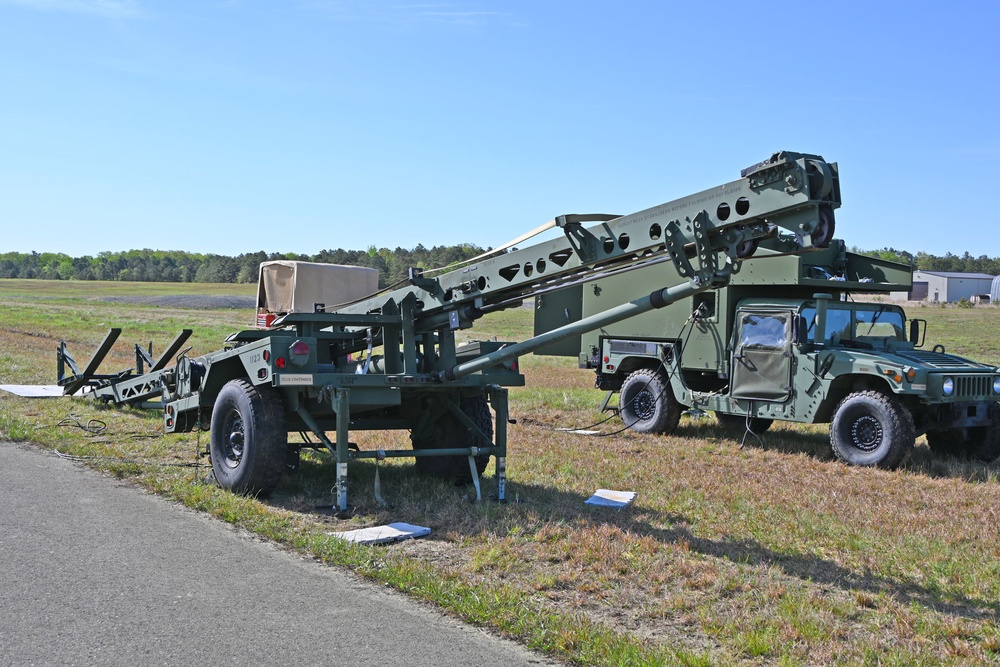 Fort Dix –  1st DETATCHMENT 104th BRIGADE ENG BATTALLION / Unmanned SHADOW UAS OPS