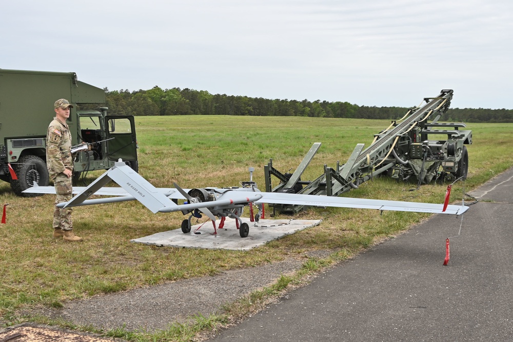 Fort Dix –  1st DETATCHMENT 104th BRIGADE ENG BATTALLION / Unmanned SHADOW UAS OPS