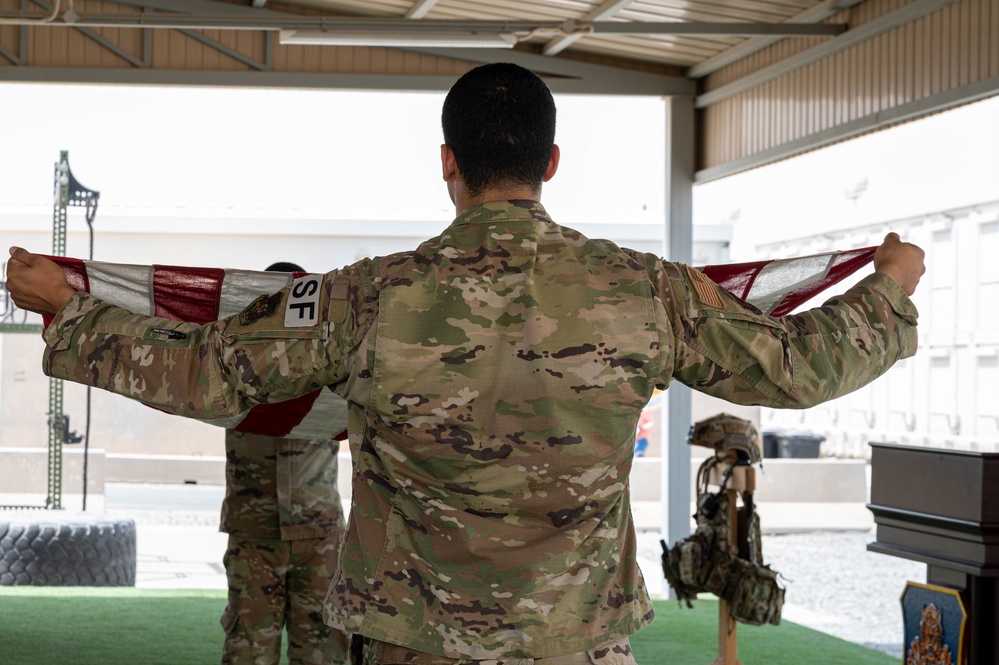 386th and 387th Expeditionary Security Forces Squadron celebrate Police Week