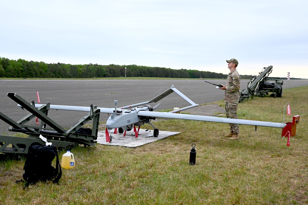 Fort Dix –  1st DETATCHMENT 104th BRIGADE ENG BATTALLION / Unmanned SHADOW UAS