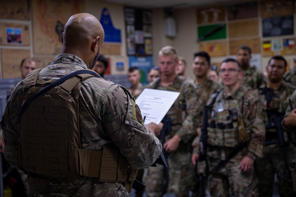 386th and 387th Expeditionary Security Forces Squadron celebrate Police Week