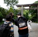 Abraham Lincoln Sailors visit the Meiji Shrine in a MWR tour to Tokyo