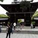 Abraham Lincoln Sailors visit the Meiji Shrine in a MWR tour