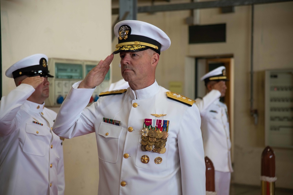 Navy Region EURAFCENT Change of Command