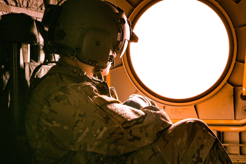 Air Cav Refuels on the way to Swift Response 22