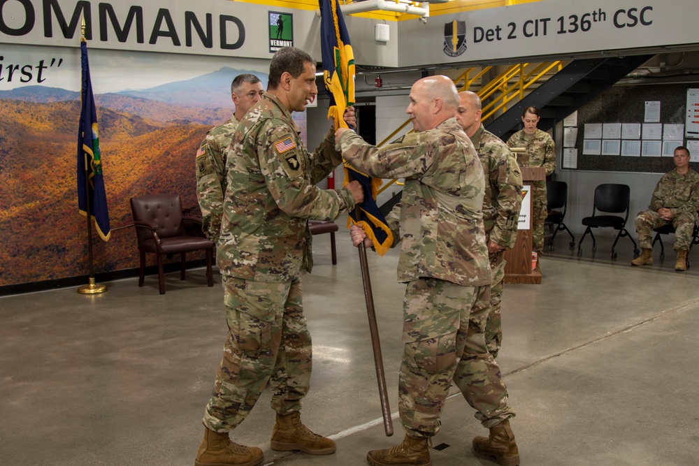 The Vermont Army National Guard’s 86th Troop Command Change of Command