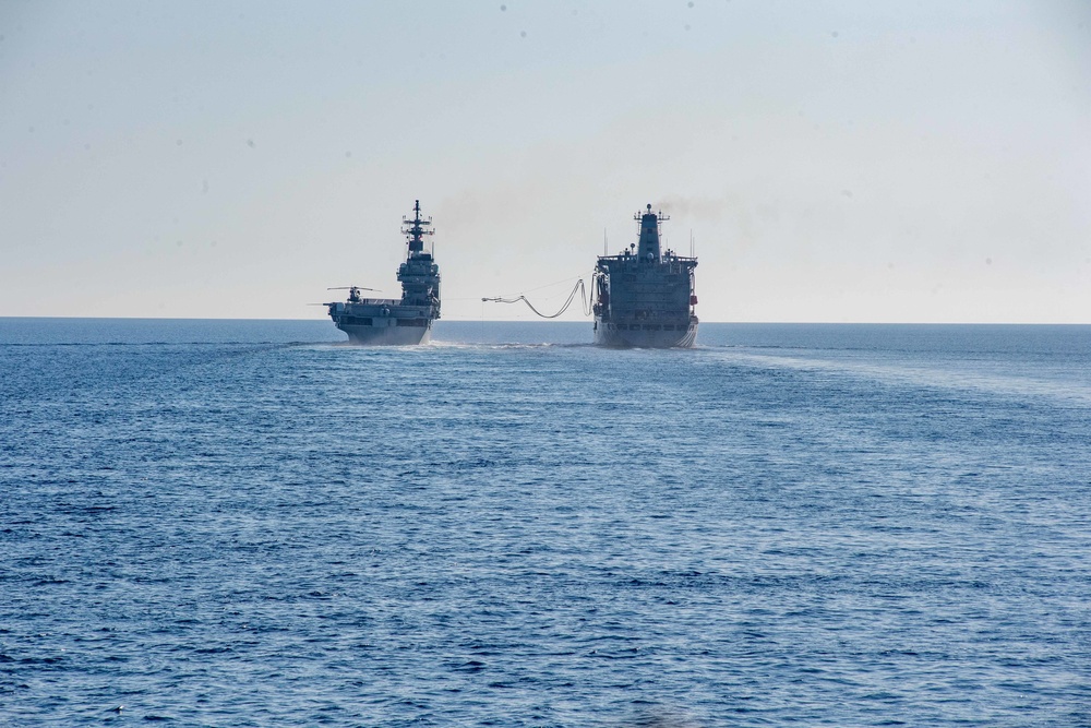 The Harry S. Truman Carrier Strike Group is on a scheduled deployment in the U.S. Naval Forces Europe area of operations, employed by U.S. Sixth Fleet to defend U.S., Allied and Partner interests.