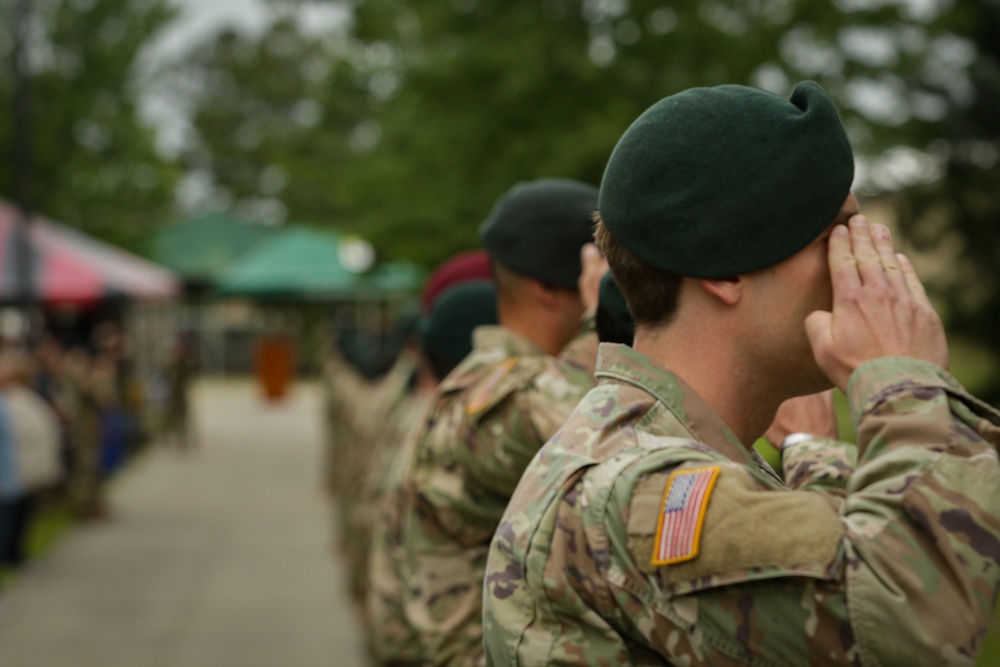 3rd SFG (A) Rose Laying Ceremony
