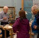 Model shipbuilder at Naval Museum