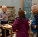 Model shipbuilder at Naval Museum