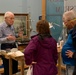 Model shipbuilder at Naval Museum