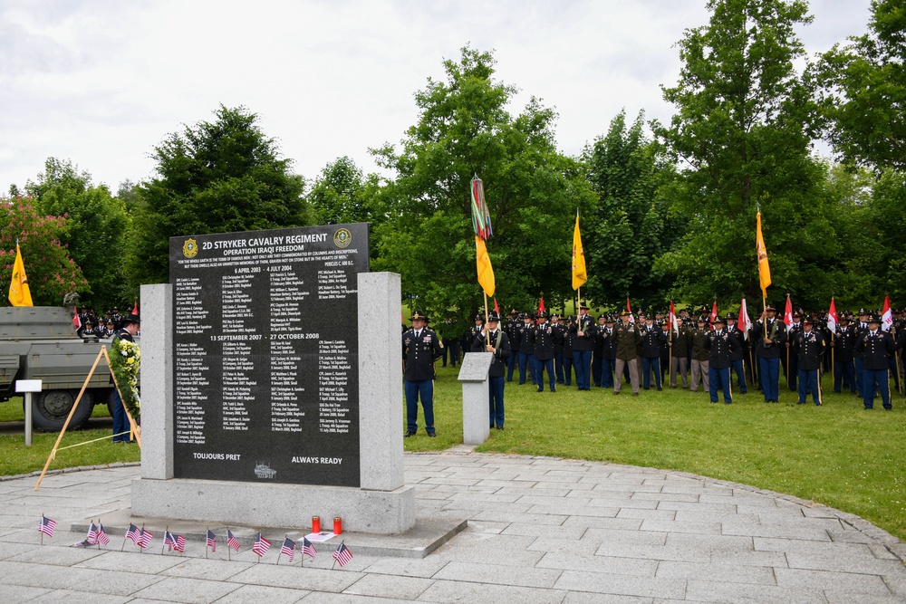 2CR Memorial Day Ceremony