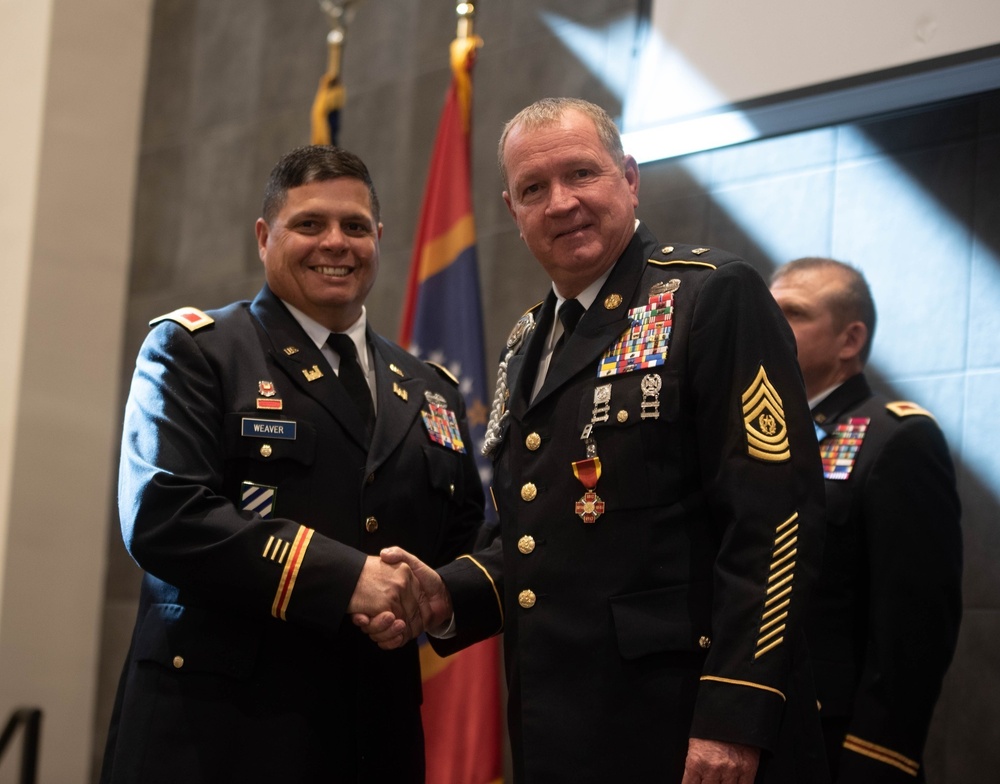 Camp Shelby CSM Gary Graham Retires