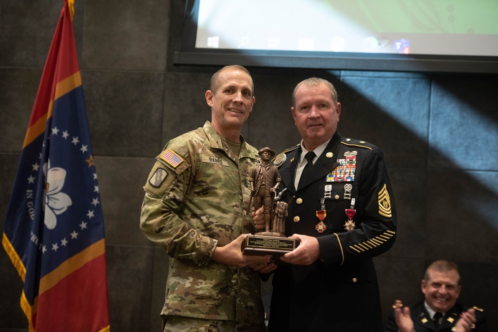 Camp Shelby CSM Gary Graham Retires