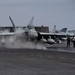 FA-18F Prepares To Launch Off Of The Flight Deck