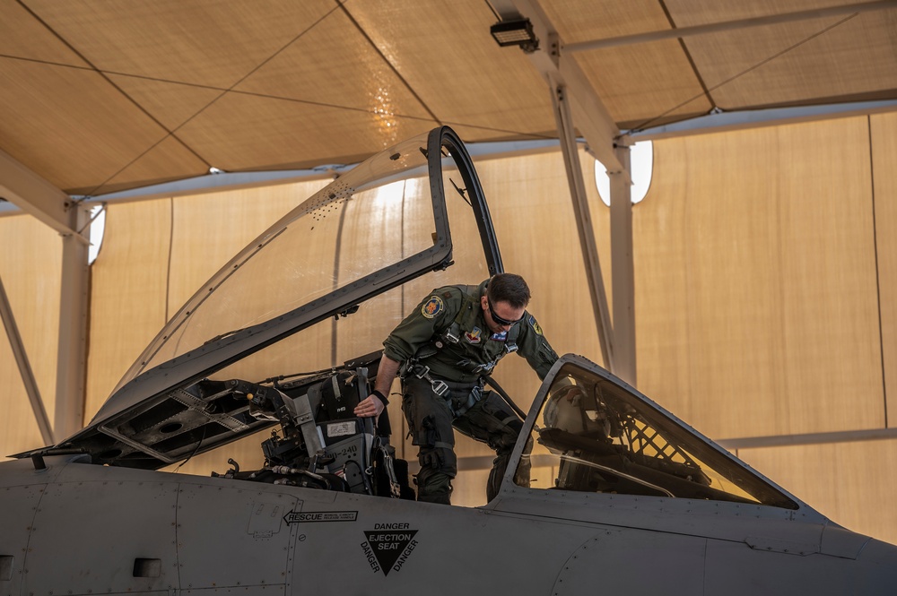 A pilot and his maintainer