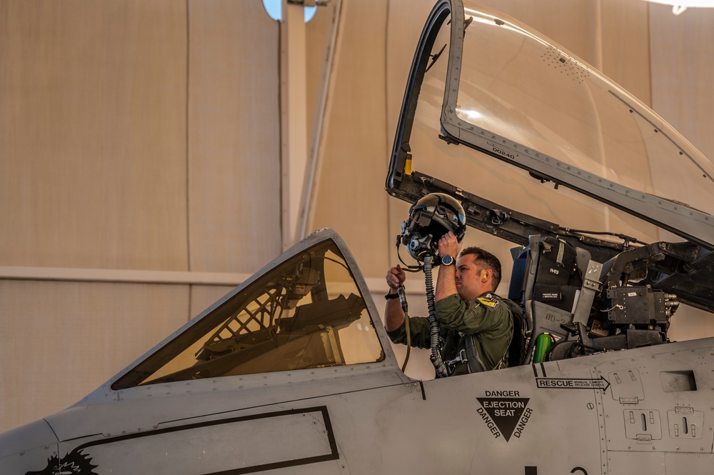 A pilot and his maintainer