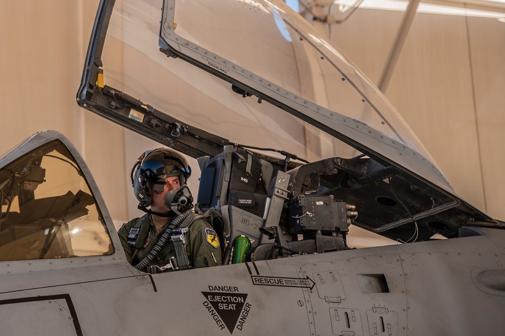 A pilot and his maintainer