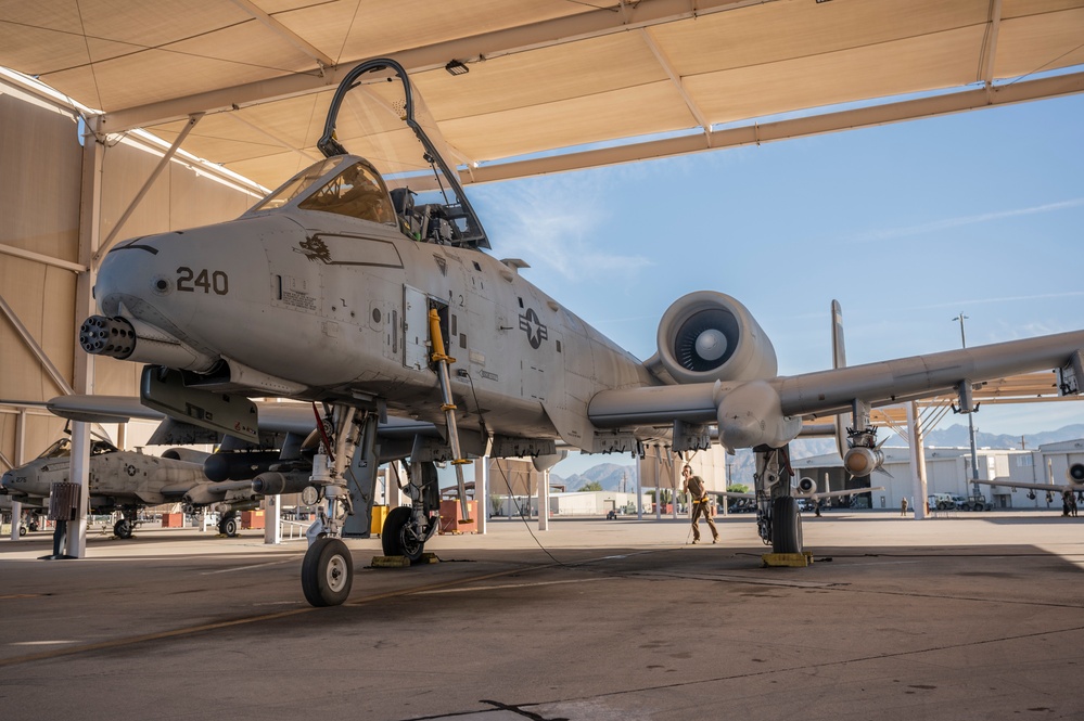 A pilot and his maintainer