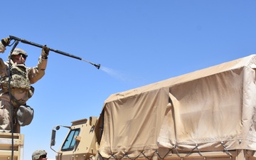 Chemical Corps unit supports Air Defense Artillery brigade at Exercise Roving Sands