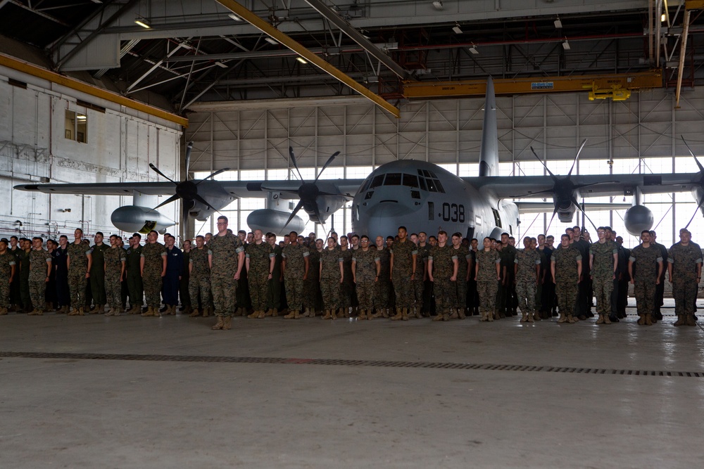 CNO Safety Award Presented to 2nd MAW Squadrons