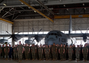 CNO Safety Award Presented to 2nd MAW Squadrons