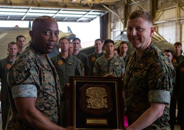 CNO Safety Award Presented to 2nd MAW Squadrons