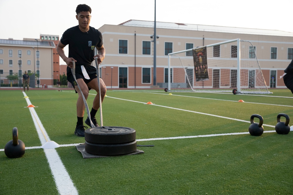 SETAF-AF Best Warrior and Squad Competition 2022 is underway with an early-morning ACFT