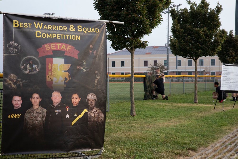 SETAF-AF Best Warrior and Squad Competition continues with the hand-grenade event