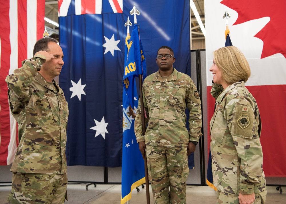 CSpOC and 614th AOC Change of Command, Space Delta 5 Activation