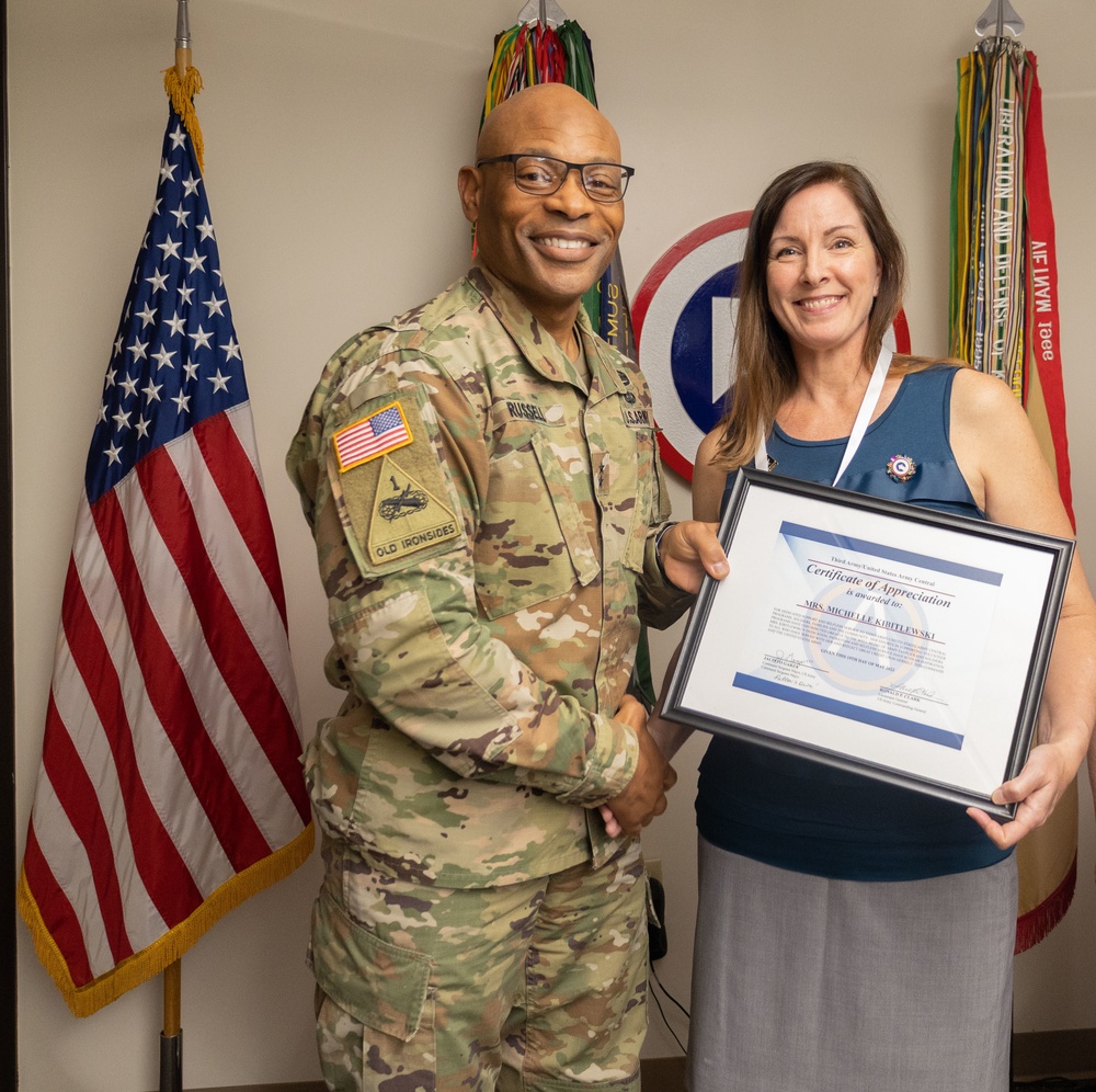 ARCENT Volunteer Service Award Ceremony