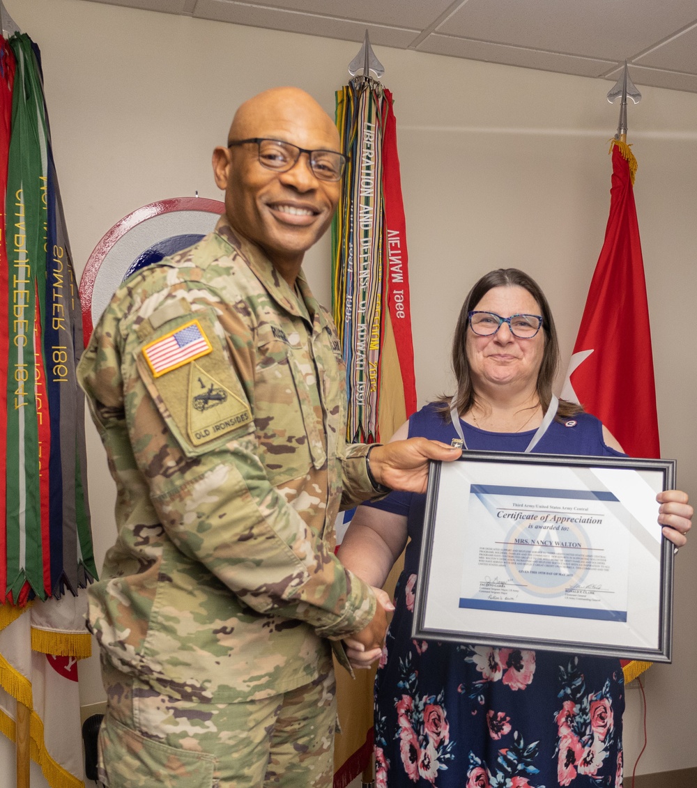 ARCENT Volunteer Service Award Ceremony