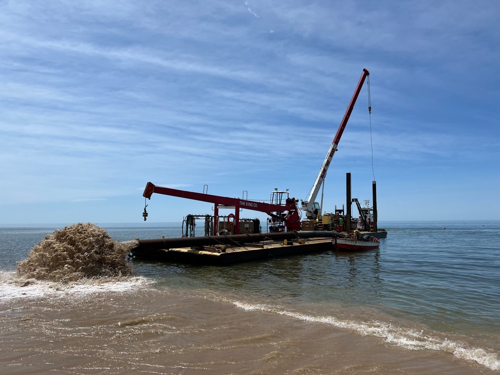 Corps of Engineers to replenish Michigan’s eroding beaches