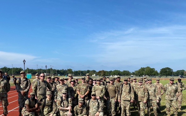 85th Engineering Installation Squadron honors police week, gold star Airman