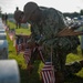 Flag Placement Ceremony