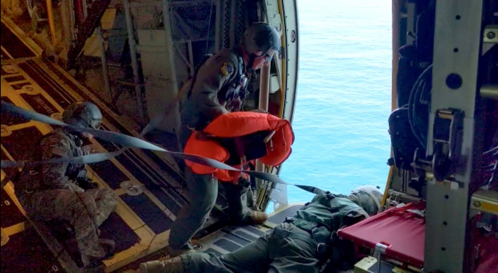106th Rescue Wing conducts medical supply drop