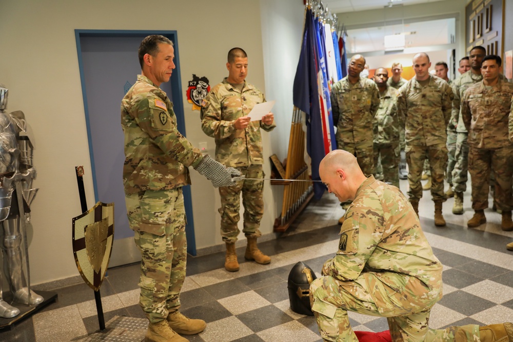 16th Sustainment Brigade's first Dubbed Knight