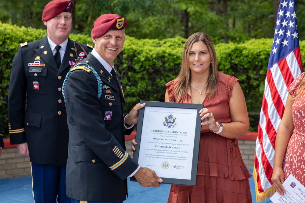 82nd Airborne Retirement Ceremony