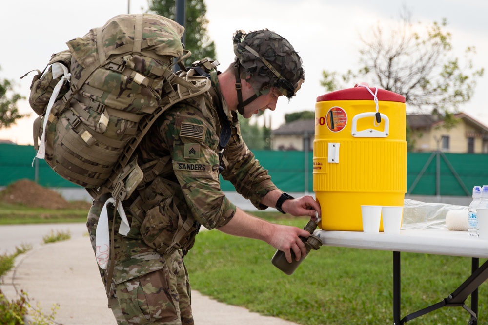 Taking a water break