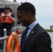 Cleveland Mayor Justin M. Bibb visits U.S. Coast Guard units in Cleveland