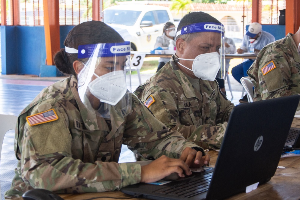 JTF-PR supports Covid-19 testing
