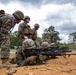 Marines with Bravo Company conducted an air insert  via MV-22 Ospreys and honed weapons-handling skills during battle drills.