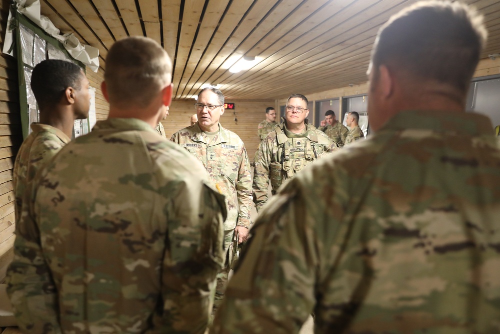 Michigan TAG visits the 119th Field Artillery Regiment