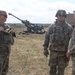 Michigan TAG visits the 119th Field Artillery Regiment