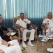 Adm. Burke Visits PE22