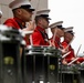 Marines with the Battle Color Detachment had the honor of performing for the United States Naval Academy Commissioning Week