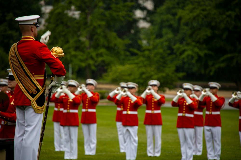 DVIDS Images Marines with the Battle Color Detachment had the honor