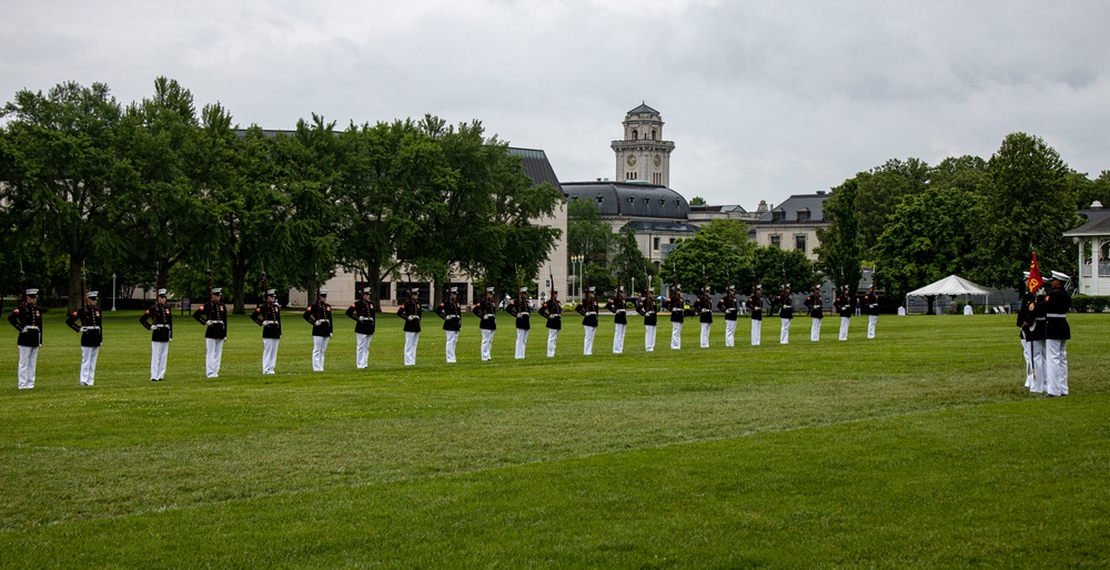 DVIDS Images Marines with the Battle Color Detachment had the honor